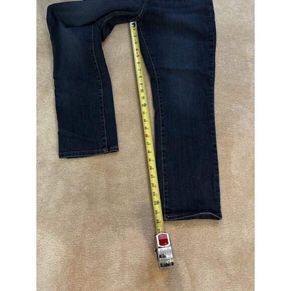Denizen From Levis Modern Skinny Jeans Denim Mid Rise Women Blue Size 12 - Picture 2 of 6